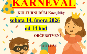 Dětský karneval v Kozojídkách