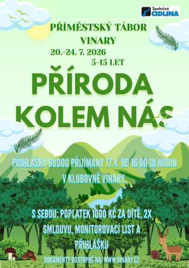 Příměstský tábor Vinary