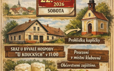 Pozvánka na sraz rodáků ve Smidarské Lhotě
