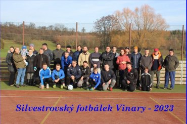 Silvestrovský fotbálek ve Vinarech