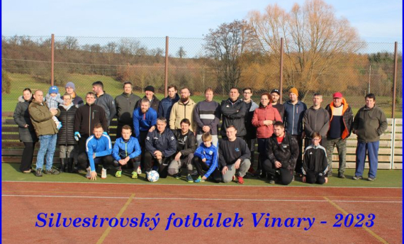 Silvestrovský fotbálek ve Vinarech