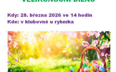 KLUB ŽEN VINARY ZVE DĚTI A RODIČE NA VELIKONOČNÍ DÍLNU