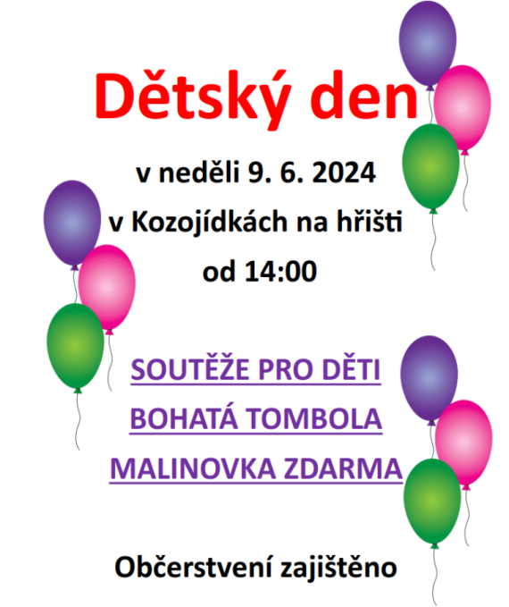 Dětský den v Kozojídkách 