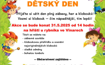 Kloboukový dětský den ve Vinarech