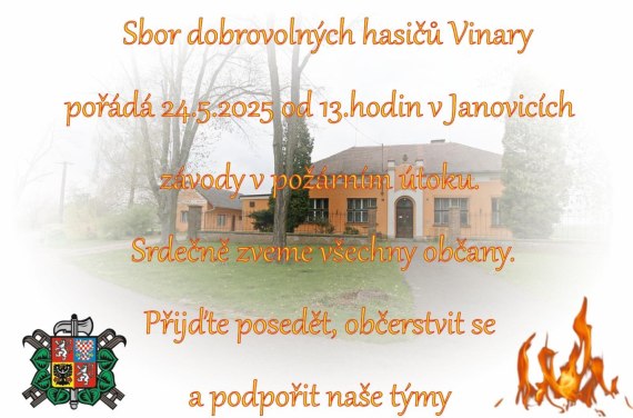 Závody v požárním útoku v Janovicích