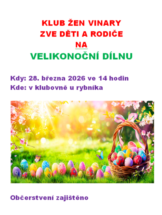 Velikonoční dílna