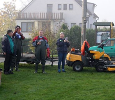 Výlov rybníku Návěsník a Navrátilek Vinary 26-27.10.2019
