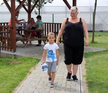 Pochod rodičů s dětmi kolem Vinar 5.9.2020