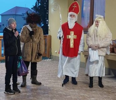 Mikulášská nadílka ve Vinarech 4.12.2021