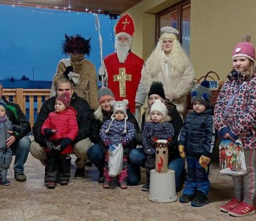 Mikulášská nadílka ve Vinarech 4.12.2021