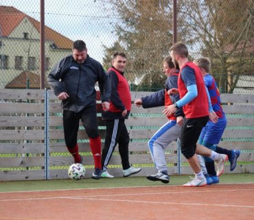 Silvestrovský fotbálek ve Vinarech 31.12.2022