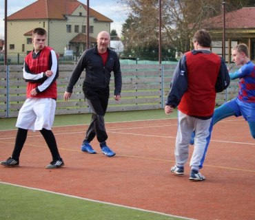 Silvestrovský fotbálek ve Vinarech 31.12.2022