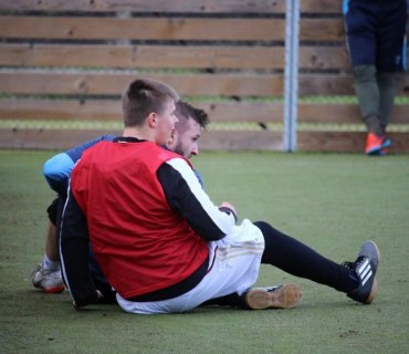 Silvestrovský fotbálek ve Vinarech 31.12.2022