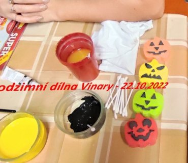 Podzimní dílna ve Vinarech – 22.10.2022