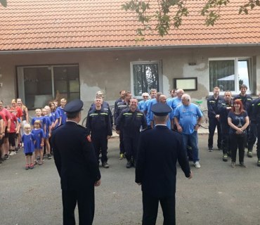 Hasičské cvičení v Kozojídkách - 11.6.2022