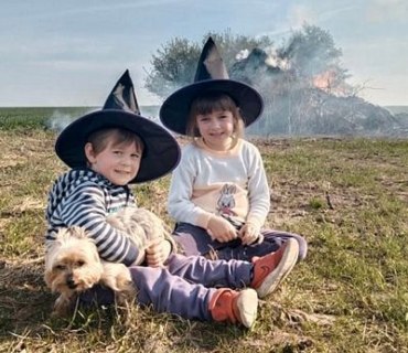 Pálení čarodějnic ve Smidarské Lhotě 30.4.2022