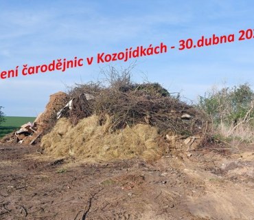 Pálení čarodějnic v Kozojídkách – 30.4.2022
