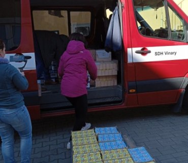 Potravinový dar Ukrajině - 10.3.2022