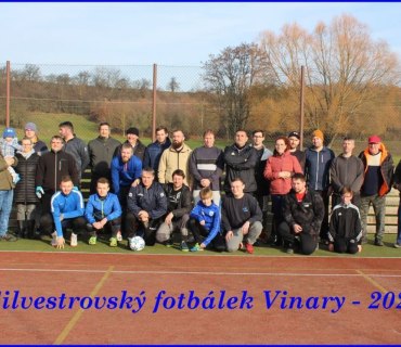 Silvestrovský fotbálek ve Vinarech – 31.12.2023