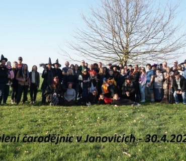 Pálení čarodějnic v Janovicích – 30.4.2023