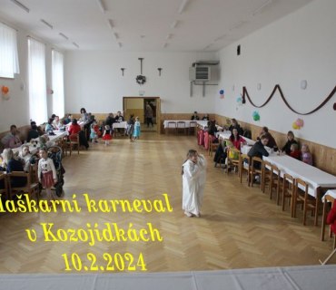 Maškarní karneval v Kozojídkách – 10.2.2024