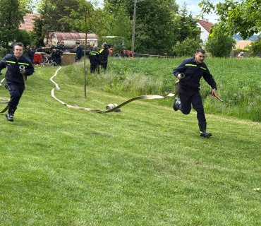 Hasičské cvičení v Janovicích ze dne 24.5.2025