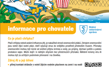 Státní veterinární správa - Pozor na ptačí chřipku