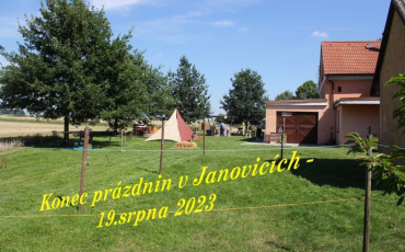 Konec prázdnin v Janovicích – 19.8.2023