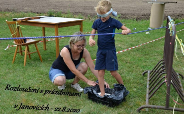 Rozloučení s prázdninami v Janovicích - 22.8.2020