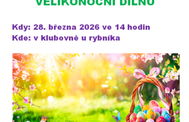KLUB ŽEN VINARY ZVE DĚTI A RODIČE NA VELIKONOČNÍ DÍLNU